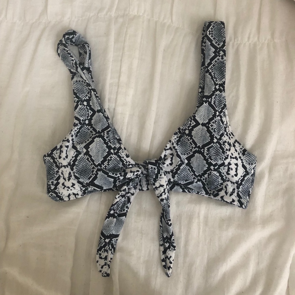 Zaful snakeskin bikini